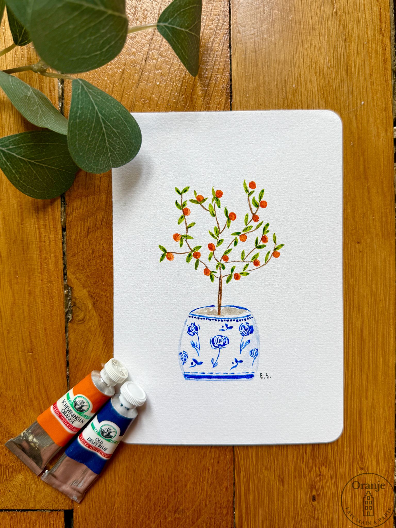 Carte aquarelle 1